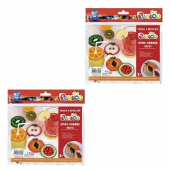 GRAINE CRÉATIVE - 2 coffrets perles à repasser sous-verres fruits