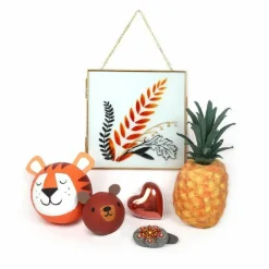 GRAINE CRÉATIVE - 10 galets à peindre - gris foncé