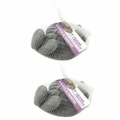 GRAINE CRÉATIVE - 10 galets à peindre - gris foncé