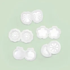 GRAINE CRÉATIVE - 5 mini moules pour bijoux nature