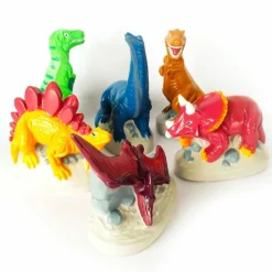 GRAINE CRÉATIVE - 6 moules latex dinosaures