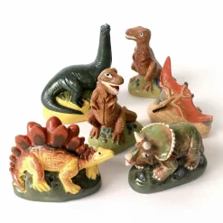 GRAINE CRÉATIVE - 6 moules latex dinosaures