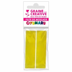 GRAINE CRÉATIVE - 2 pâtes oyumaru jaune