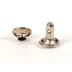 GRAINE CRÉATIVE - 60 rivets doubles pour cuir et pâte polymère 6 mm et 8 mm