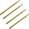 GRAINE CRÉATIVE - 4 tourillons lisses en bois pour tissage mural 30 cm ø 12 mm