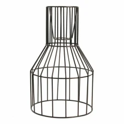 GRAINE CRÉATIVE - Abat-jour industriel noir 32 x 20 cm