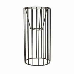 GRAINE CRÉATIVE - Abat-jour cylindre noir 25 x 12 cm