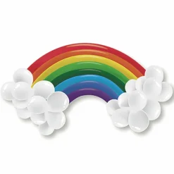 GRAINE CRÉATIVE - Ballon arche arc-en-ciel 160 cm