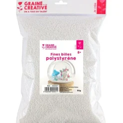 GRAINE CRÉATIVE - Billes de polystyrène 50 g
