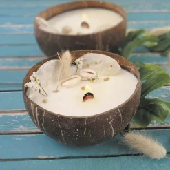 GRAINE CRÉATIVE - Bougie noix de coco à faire soi-même