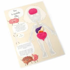 GRAINE CRÉATIVE - Coffret découverte du corps humain - kit de moulage éducatif