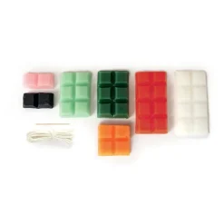 GRAINE CRÉATIVE - Coffret pour enfants - bougies à modeler - noël