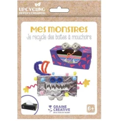GRAINE CRÉATIVE - Je transforme mes boîtes de mouchoirs - coffret diy