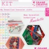 GRAINE CRÉATIVE - Kit diy bijoux - réaliser une manchette brésilienne de 5 bracelets
