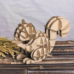 GRAINE CRÉATIVE - Maquette écureuil 3d en carton à monter soi-même
