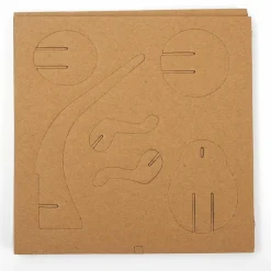 GRAINE CRÉATIVE - Maquette kangourou 3d en carton à monter soi-même