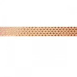 GRAINE CRÉATIVE - Masking tape rose 1,5 cm x 10 m - croix - doré