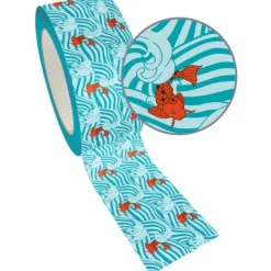 GRAINE CRÉATIVE - Masking tape xl bleu 4,8 cm x 8 m - carpe