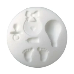 GRAINE CRÉATIVE - Mini moule en silicone pour pâte polymère - naissance