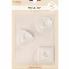 GRAINE CRÉATIVE - Moule 3 bougeoirs fantaisie 6 cm