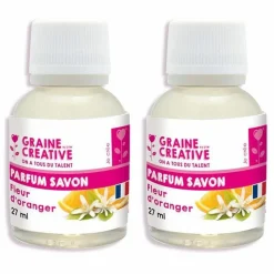 GRAINE CRÉATIVE - Parfum pour savon 54 ml - fleur d'oranger
