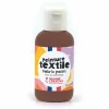GRAINE CRÉATIVE - Peinture pour textile 50 ml - chocolat
