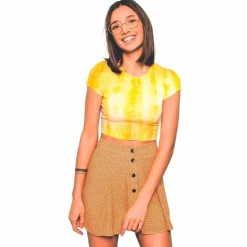 GRAINE CRÉATIVE - Peinture pour textile 100 ml effet tie and die - jaune