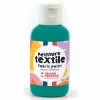 GRAINE CRÉATIVE - Peinture pour textile 50 ml - vert canard
