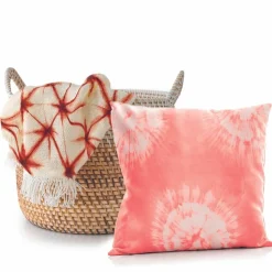 GRAINE CRÉATIVE - Peinture pour textile 100 ml effet tie and die - corail