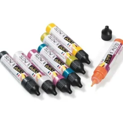 GRAINE CRÉATIVE - Peinture slow & art - jaune nacré - 30 ml