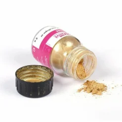 GRAINE CRÉATIVE - Poudre effet métallique doré pour pâte polymère 16 g