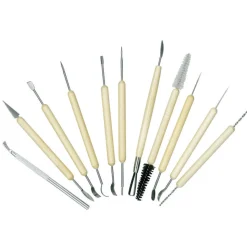 GRAINE CRÉATIVE - Set de 11 accessoires de modelage