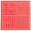 GRAINE CRÉATIVE - Tapis de texture pour pâte polymère - vannerie