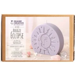 GRAINE CREATIVE - Coffret diy bougie eclipse