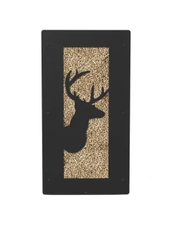 GRANULEBOX - Meuble de rangement à granulés de bois 55kg noir cerf