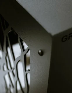 GRANULEBOX - Rangement à granulés de bois 55Kg avec accessoires modèle arbre noir