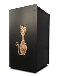 GRANULEBOX - Rangement granulé de bois 55kg noir felix