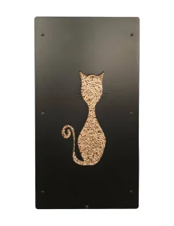 GRANULEBOX - Rangement granulé de bois 55kg noir felix