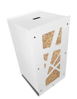 GRANULEBOX - Stockage de granulés de bois 55Kg blanc Archi