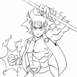 GRAPH'IT - Kit de dessin my hero go manga - kyo