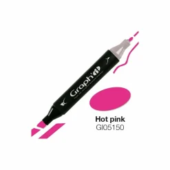 GRAPH'IT - Marqueur graph'it à double pointe - rose chaud