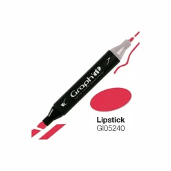 GRAPH'IT - Marqueur graph'it à double pointe - rouge à lèvres