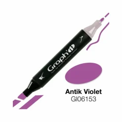 GRAPH'IT - Marqueur graph'it à double pointe - violet antique