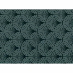 HABITABLE - Adhésif décoratif pour meuble effet art déco - 200 x 45 cm - noir