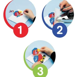 HAMA - Plaque petite ronde perles plastique midi