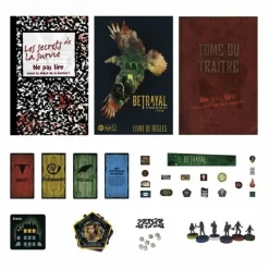 HASBRO GAMING - Betrayal at house on the hill coopératif et horreur - avalon hill