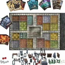 HASBRO GAMING - Heroquest systeme de jeu - jeu d'aventures fantastiques styles donjon
