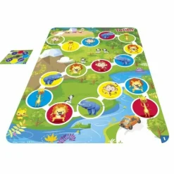 HASBRO GAMING - Jeu de société twister tapis réversible 2-en-1 évolutif