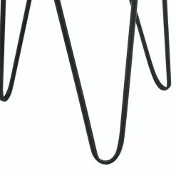 HELLOSHOP26 - Set de 2 supports de plante cache pot pot de fleur bac à fleurs vase métal noir