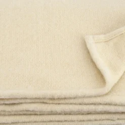 HOME MAISON - Home maison - couverture laine naturelle